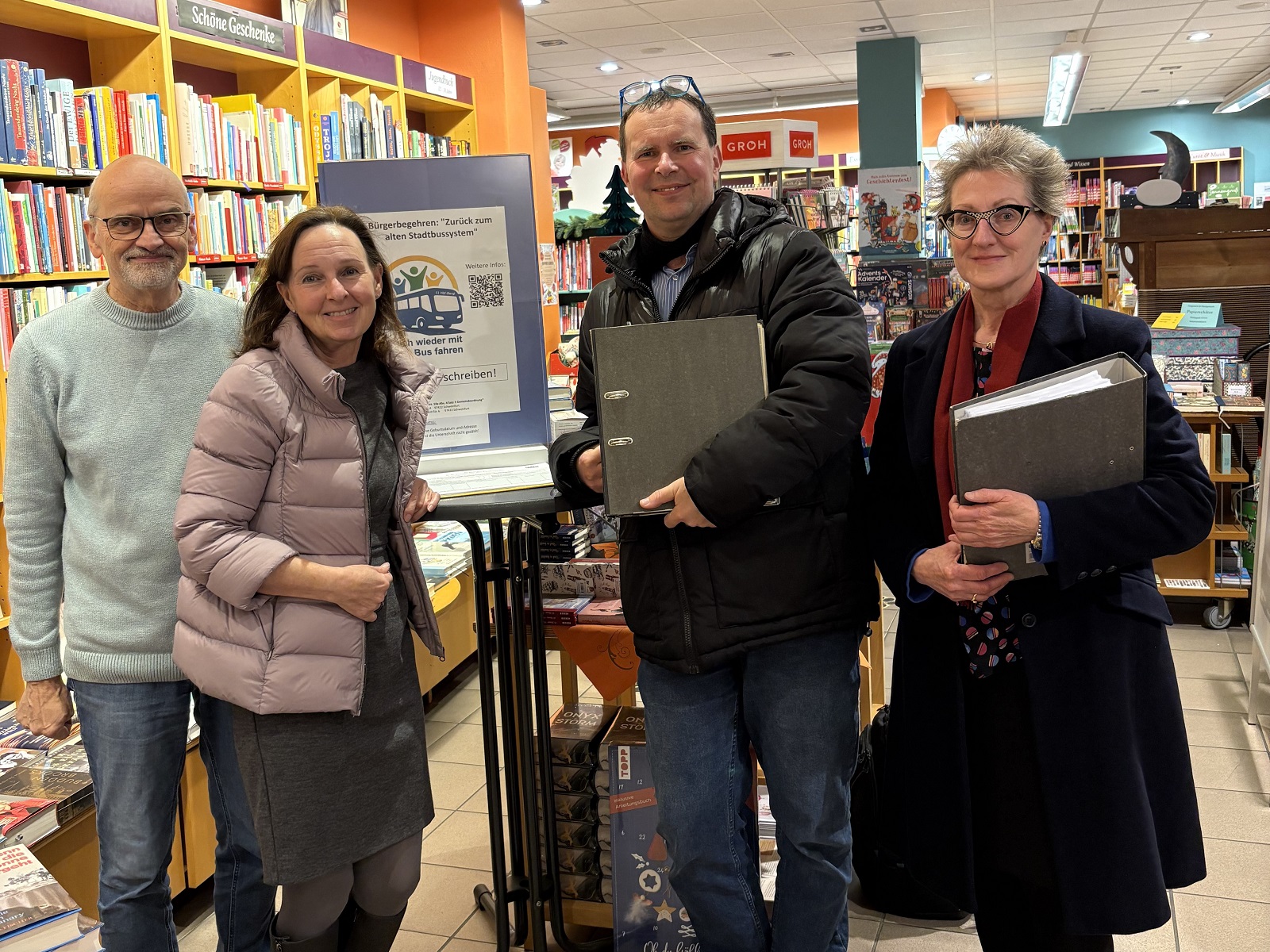 Die Initiatioren des Bürgerbegehrens