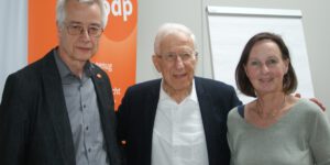 Dr. Karlheinz Kalb, Dr. Franz Alt und Ulrike Schneider