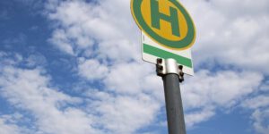 Bushaltestellenschild